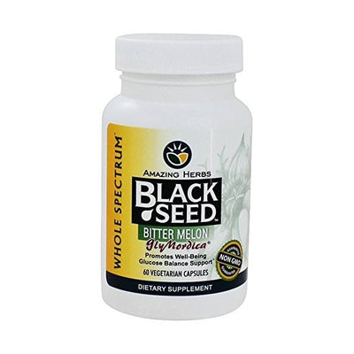 AMAZING HERBS Black Seed Bitter Melon 60 VGC