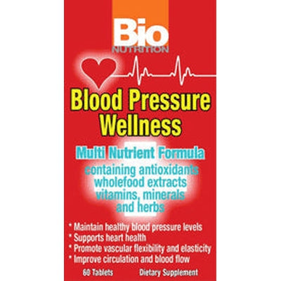 BIO NUTRITION Blood Pressure Wellness 60 TAB