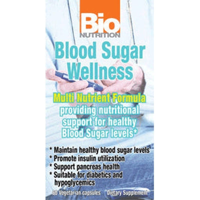 BIO NUTRITION Blood Sugar Wellness 60 VGC