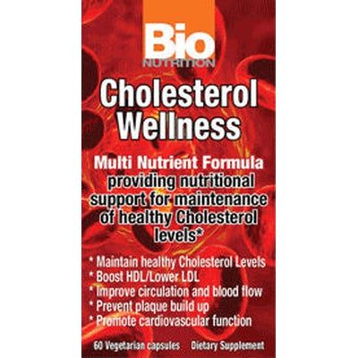 BIO NUTRITION Cholesterol Wellness 60 VGC