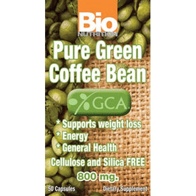 BIO NUTRITION Pure Green Coffee Bean GCA 50 SFG