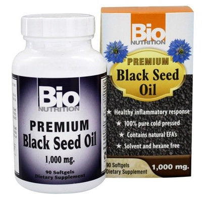 BIO NUTRITION Black Seed Oil Softgels 90 SFG