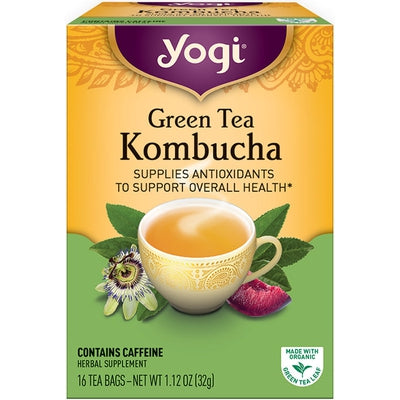 YOGI TEA Green Tea Kombucha 16 BAG