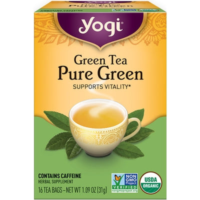 YOGI TEA Green Tea Pure Green 16 BAG