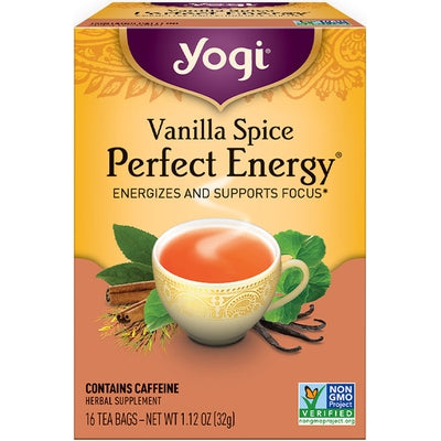 YOGI TEA Vanilla Spice Energy Tea 16 BAG