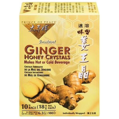 PRINCE OF PEACE  Ginger Honey Crystals 10 BAG