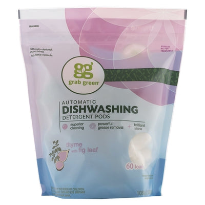 GRAB GREEN Thyme Dishwasher Pods 60 LD