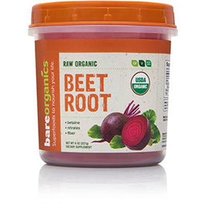 BARE ORGANICS: Organic Beet Root Powder 8 OZ