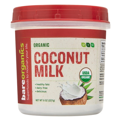 BARE ORGANICS: Organic Coconut Milk Powder 8 OZ