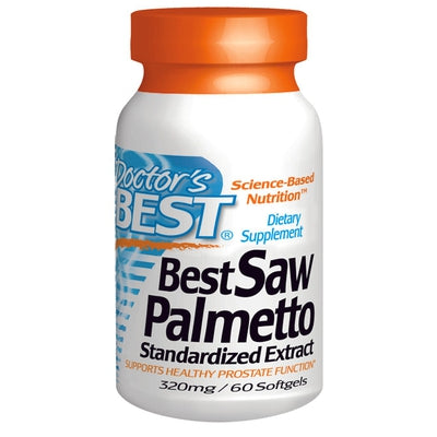 DOCTORS BEST Saw Palmetto Extract 320mg 60 SFG