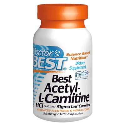 DOCTORS BEST Acetyl L-Carnitine w-Sigma Tau 120 CAP
