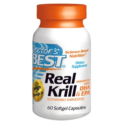 DOCTORS BEST Real Krill with DHA &amp; EPA 60 SFG