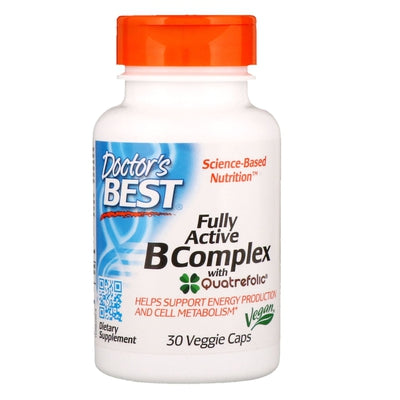 DOCTORS BEST Fully Active B Complex 30 VGC