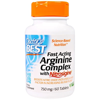 DOCTORS BEST Arginine Complex w-Nitrosigine 60 TAB
