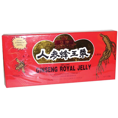 GINSENG PRODUCTS Ginseng &amp; Royal Jelly in a Honey Base 10 VIAL