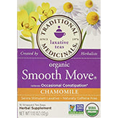 TRADITIONAL MEDICINALS Smooth Move Chamomile 16 BAGS