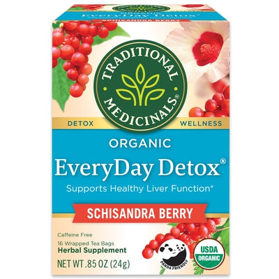 TRADITIONAL MEDICINALS Everyday Detox Schisandra Berry 16 BAGS