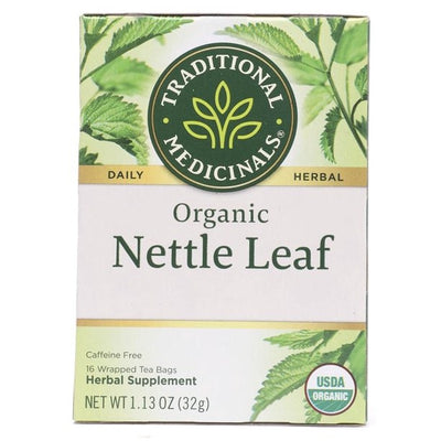 TRADITIONAL MEDICINALS Organic Nettle Leaf 16 BAGS