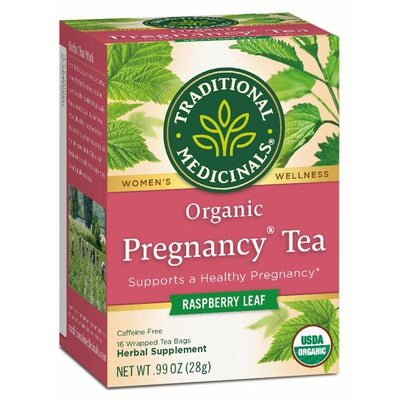 TRADITIONAL MEDICINALS Pregnancy Tea Organic 16 BAGS