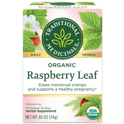 TRADITIONAL MEDICINALS Raspberry Leaf Tea Organic 16 BAGS