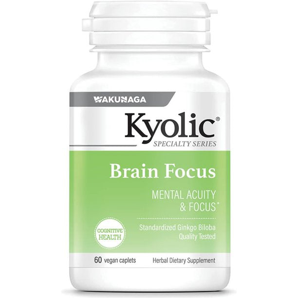 WAKUNAGA Kyolic Brain Focus 60 CAP