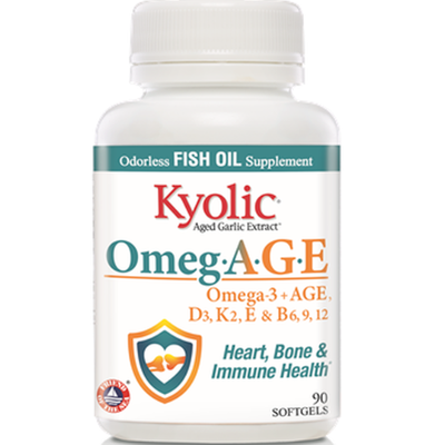WAKUNAGA Kyolic OmegaGE Odorless Fish Oil 90 SFG