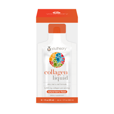 YOUTHEORY Collagen Liquid Packets 12 CT